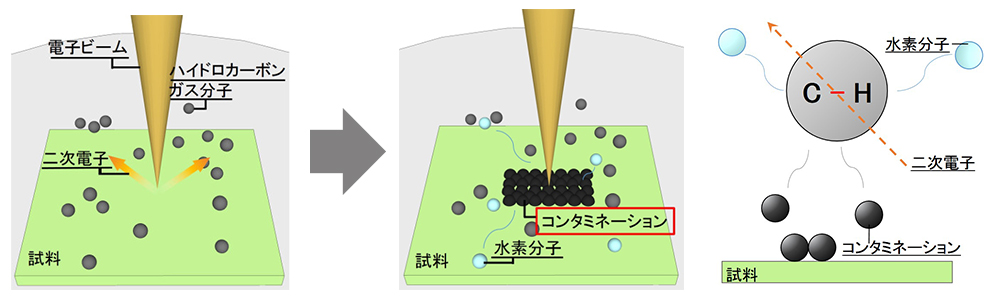コンタミネーションの発生原理