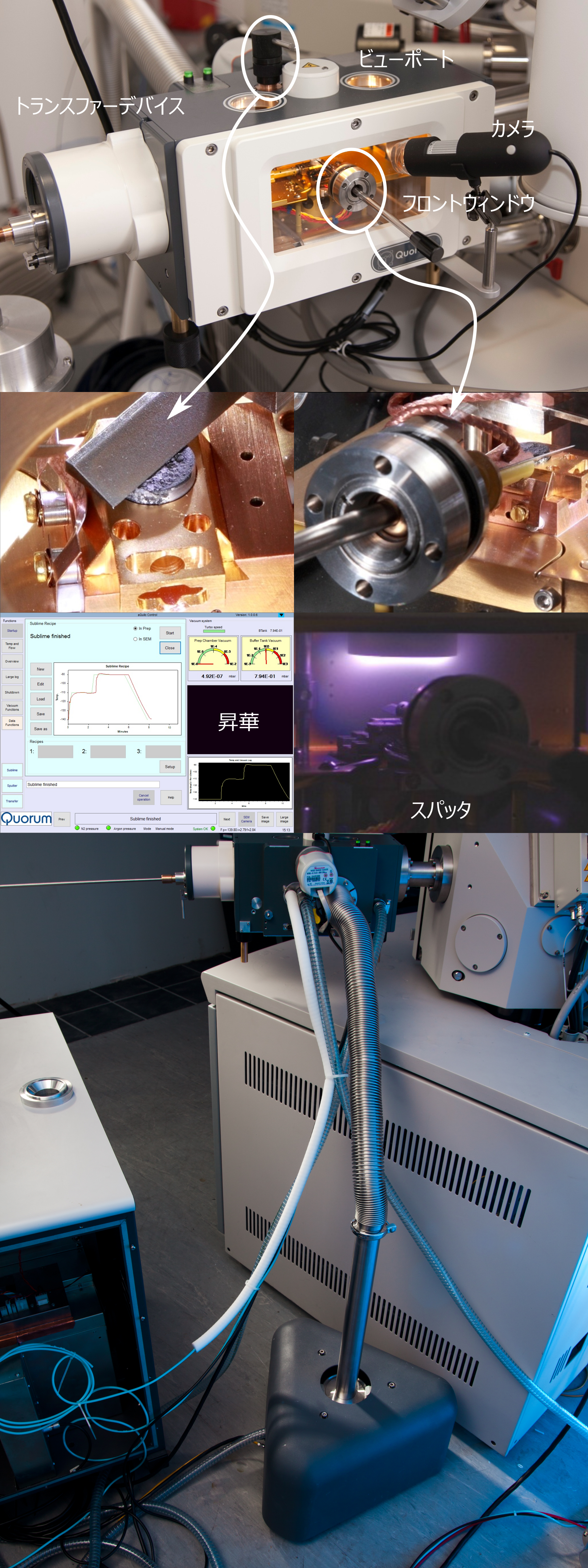 PP3010T prepchamber 昇華 スパッタ